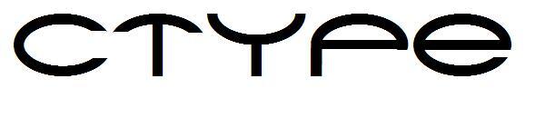 Cประเภท字体(Ctype字体)