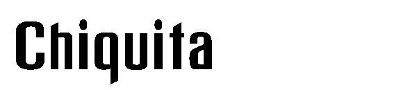 チキータ字体(Chiquita字体)