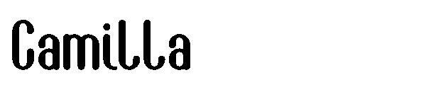 カミラ字体(Camilla字体)